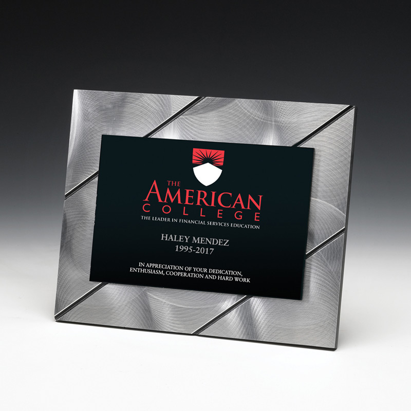 Striped Visionary Plaque (Laser)