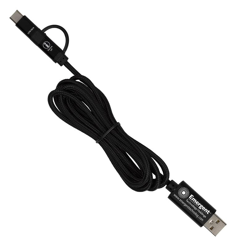 "Oslo" 6 Ft Long Braided Charging Cable