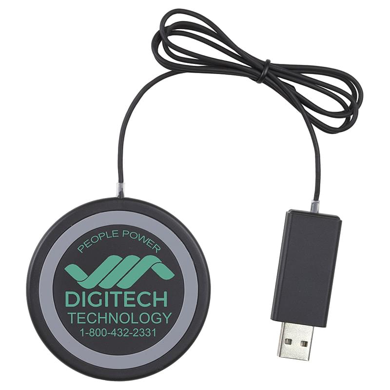 "Slim Charge" Super Slim & Compact Wireless Cell Phone Charging Pad