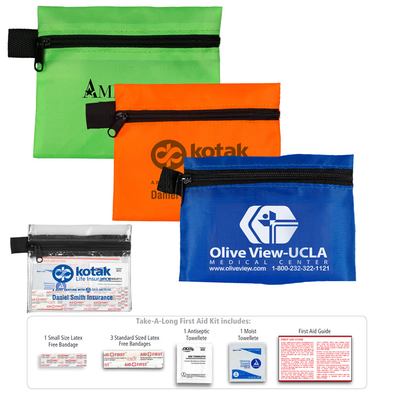 "Take-A-Long Kit 1" 7 Piece First Aid Kit