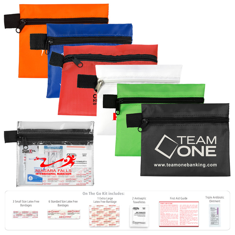 "On The Go Kit 2" 14 Piece First Aid Kit