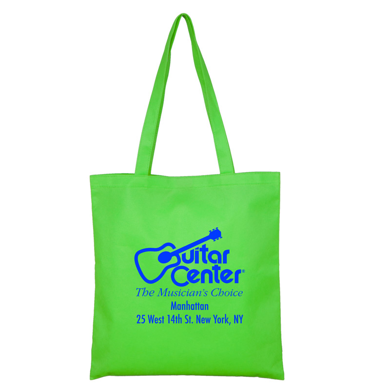 15"W x 16"H -"Catalina" Day Tote & Shopping Bag with Hook and loop Fastener Closure