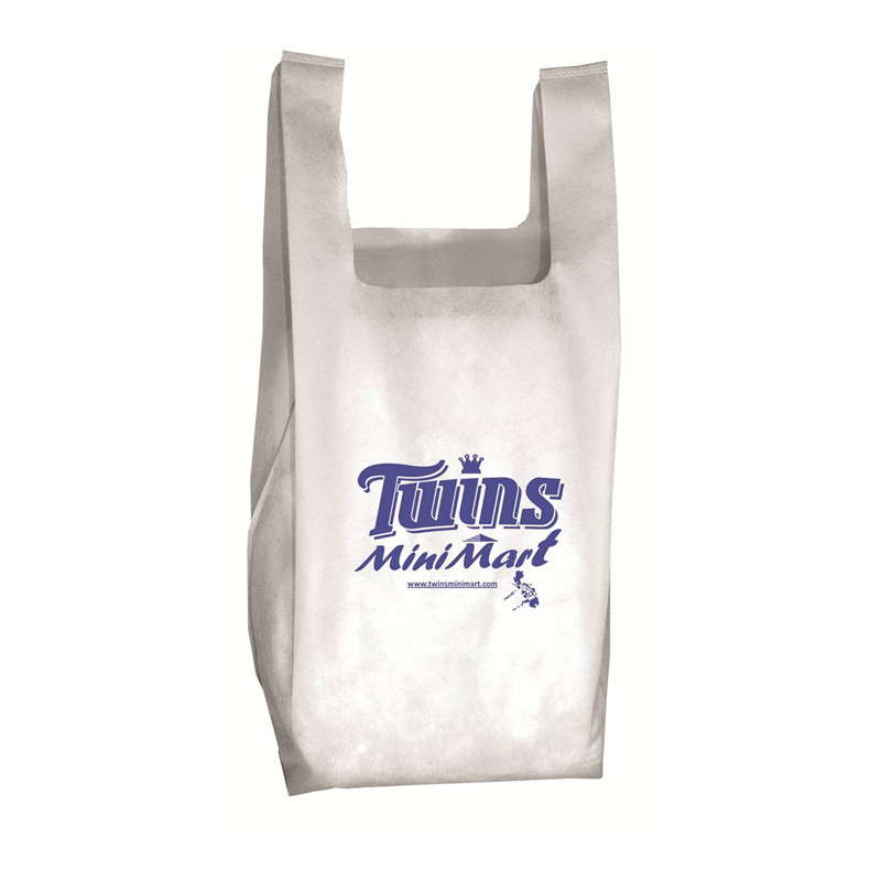 12" W x 22-1/2" - Everyday Lightweight T-Shirt Style Grocery Shopping Tote Bag