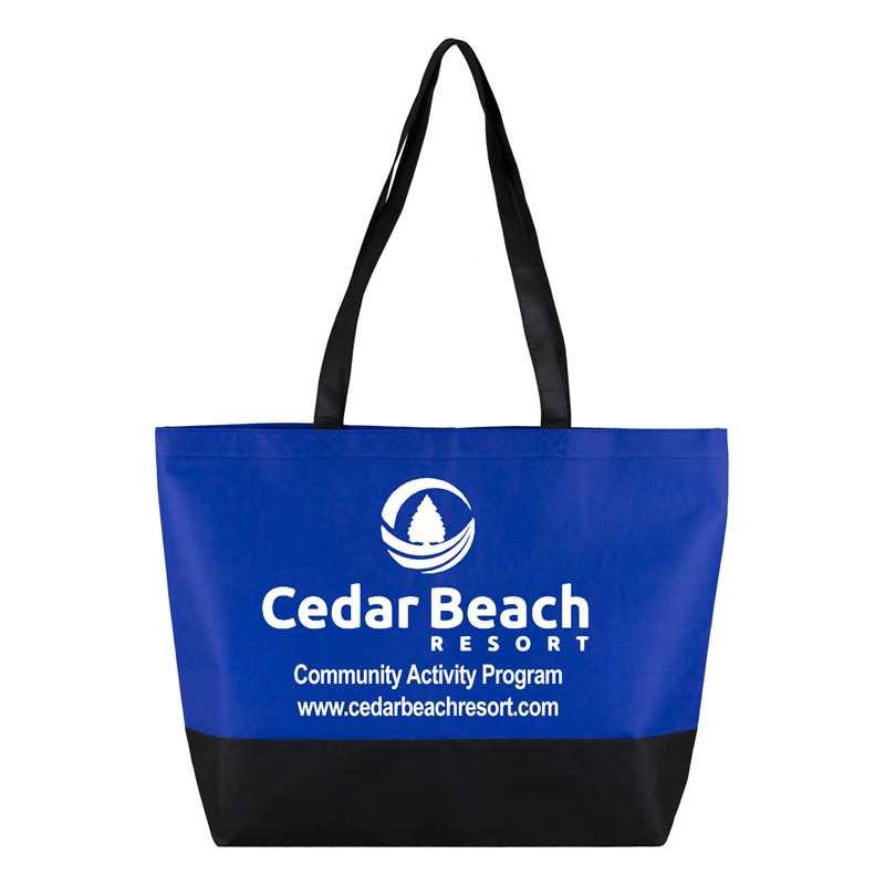"The Orca" Large Beach, Corporate and Travel Tote Bag