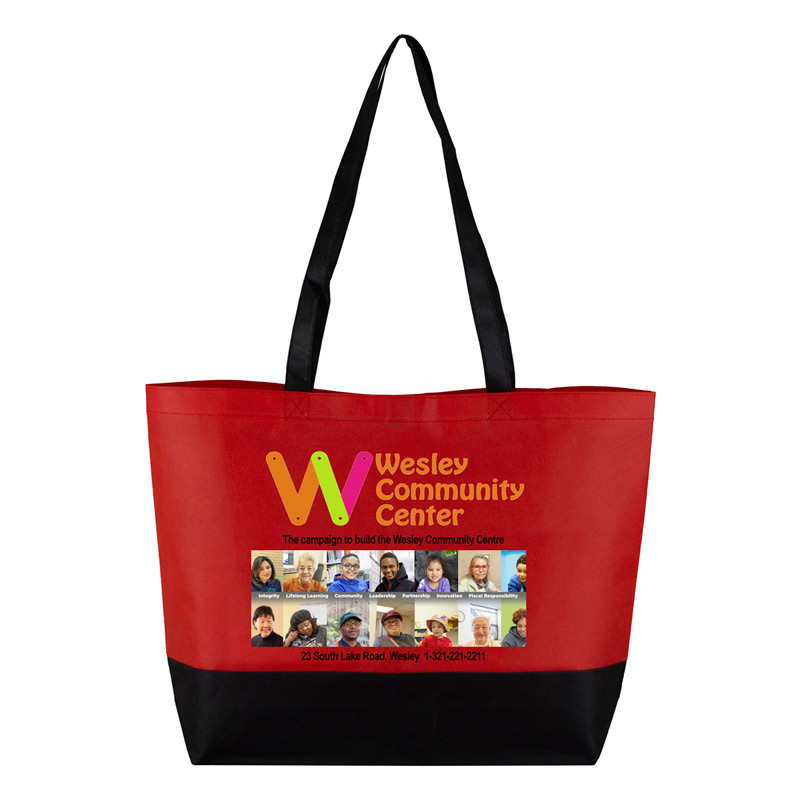 "The Orca" Large Beach, Corporate and Travel Tote Bag