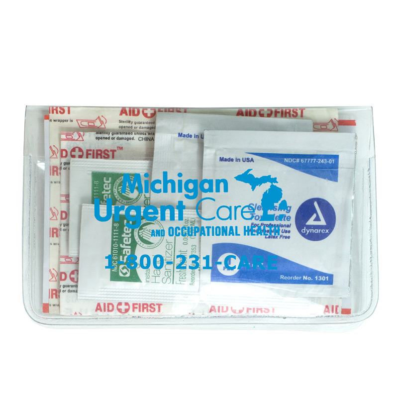 10 Piece Stay Clean First Aid Kit