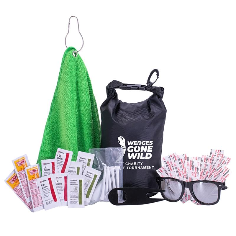 "GOLF BUDDY 30" 30 Piece Golf Kit in Deluxe Dry Bag