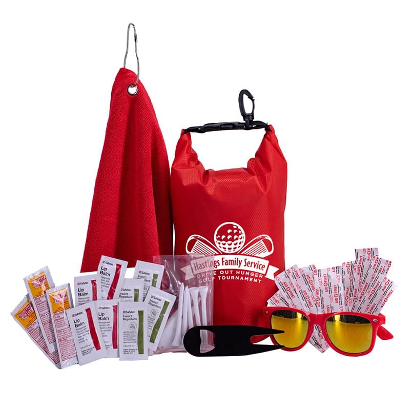 "GOLF BUDDY 30" 30 Piece Golf Kit in Deluxe Dry Bag