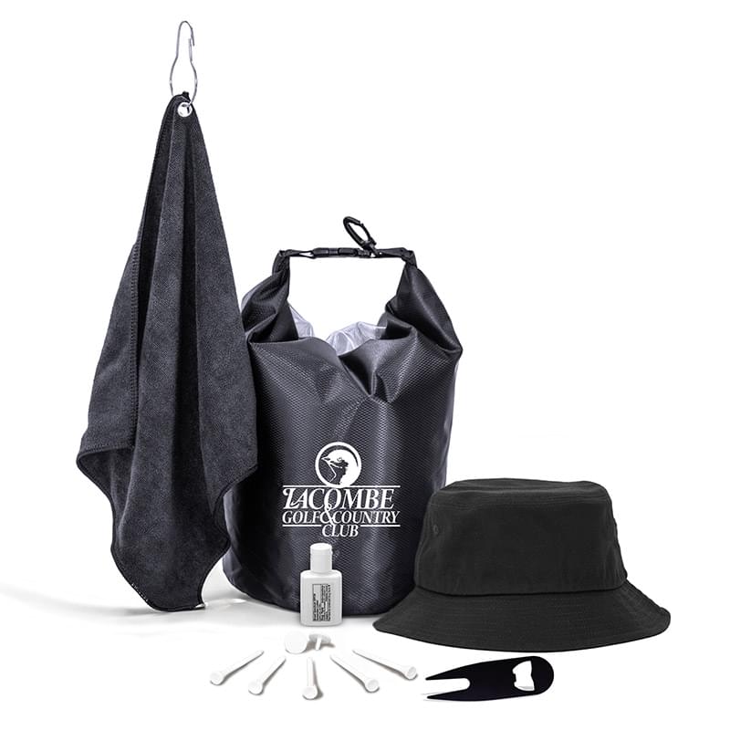 "FAIRWAY 14" 14 Piece Golf Kit in Deluxe Dry Bag