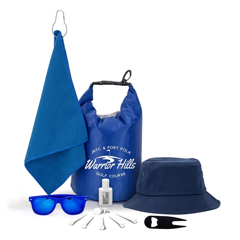 "FAIRWAY 14" 14 Piece Golf Kit in Deluxe Dry Bag