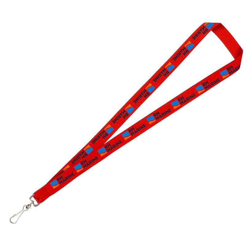 "LASALLE RECYCLED" 3/4" Import Air Ship Recycled RPET Silkscreen Lanyard