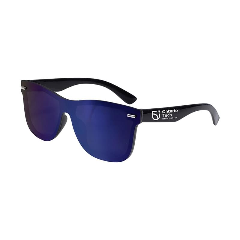 "DEL MAR TIDE" Rimless Reflective Sunglasses