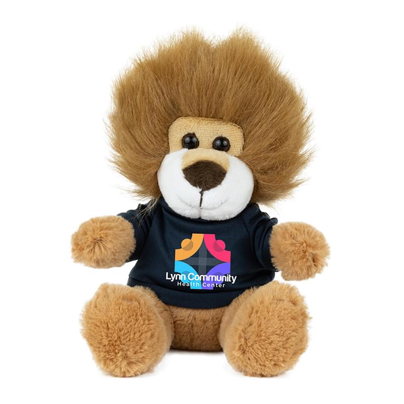 "FLUFFY THE FIERCE" 6" Plush Teddy Lion