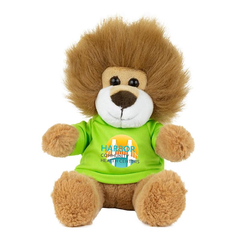 "FLUFFY THE FIERCE" 6" Plush Teddy Lion