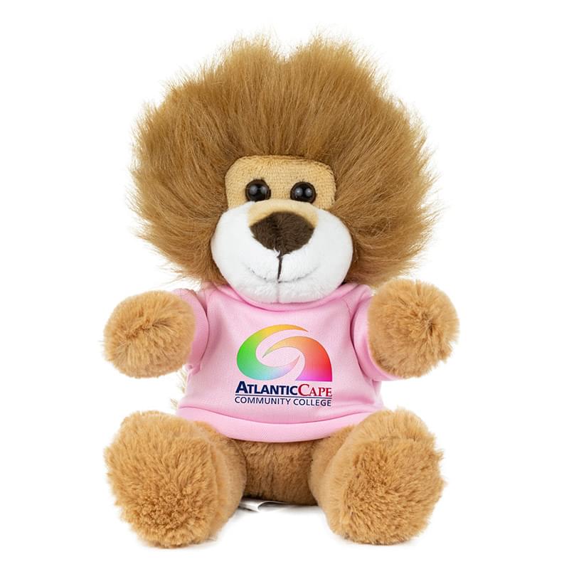 "FLUFFY THE FIERCE" 6" Plush Teddy Lion
