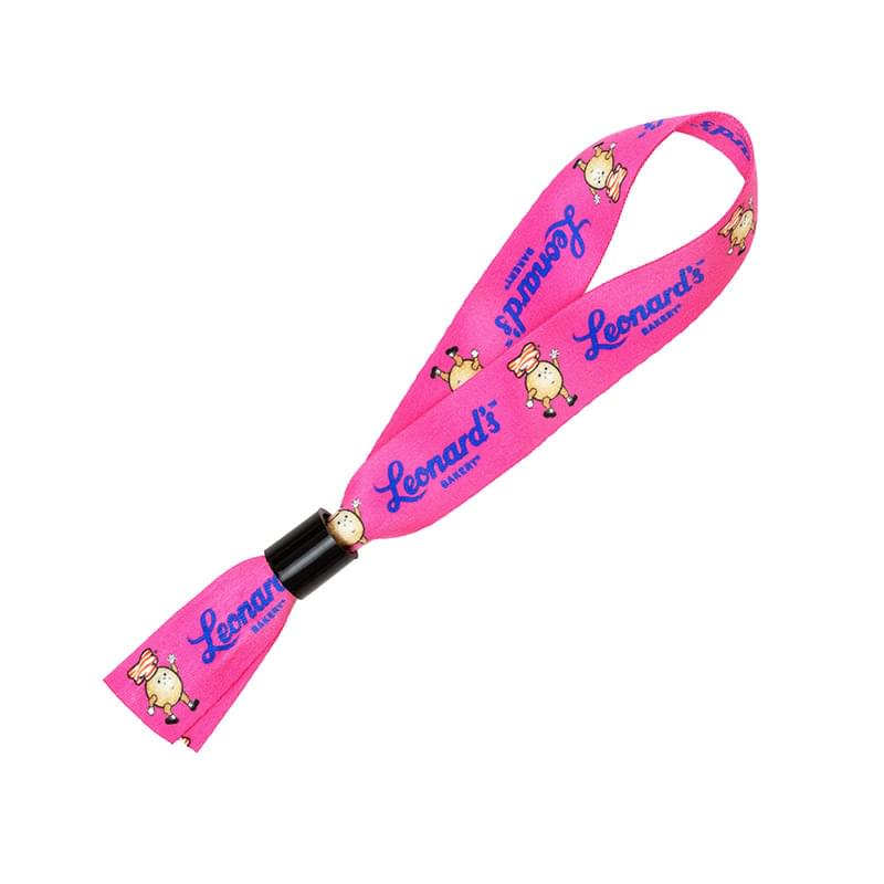 “THE EVENTFUL II" – 3/4" Full Color Sublimated Wristband with Locking Slider