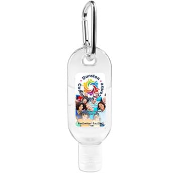 "SANGO" 1.0 oz Hand Sanitizer Antibacterial Gel in Flip-Top Bottle with Carabiner