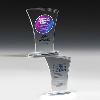Allure Acrylic Award - 7 1/4" (Laser)