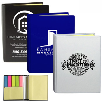 Full Size Sticky Notes and Flags Notepad Notebook