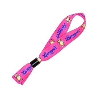 “THE EVENTFUL II" – 3/4" Full Color Sublimated Wristband with Locking Slider